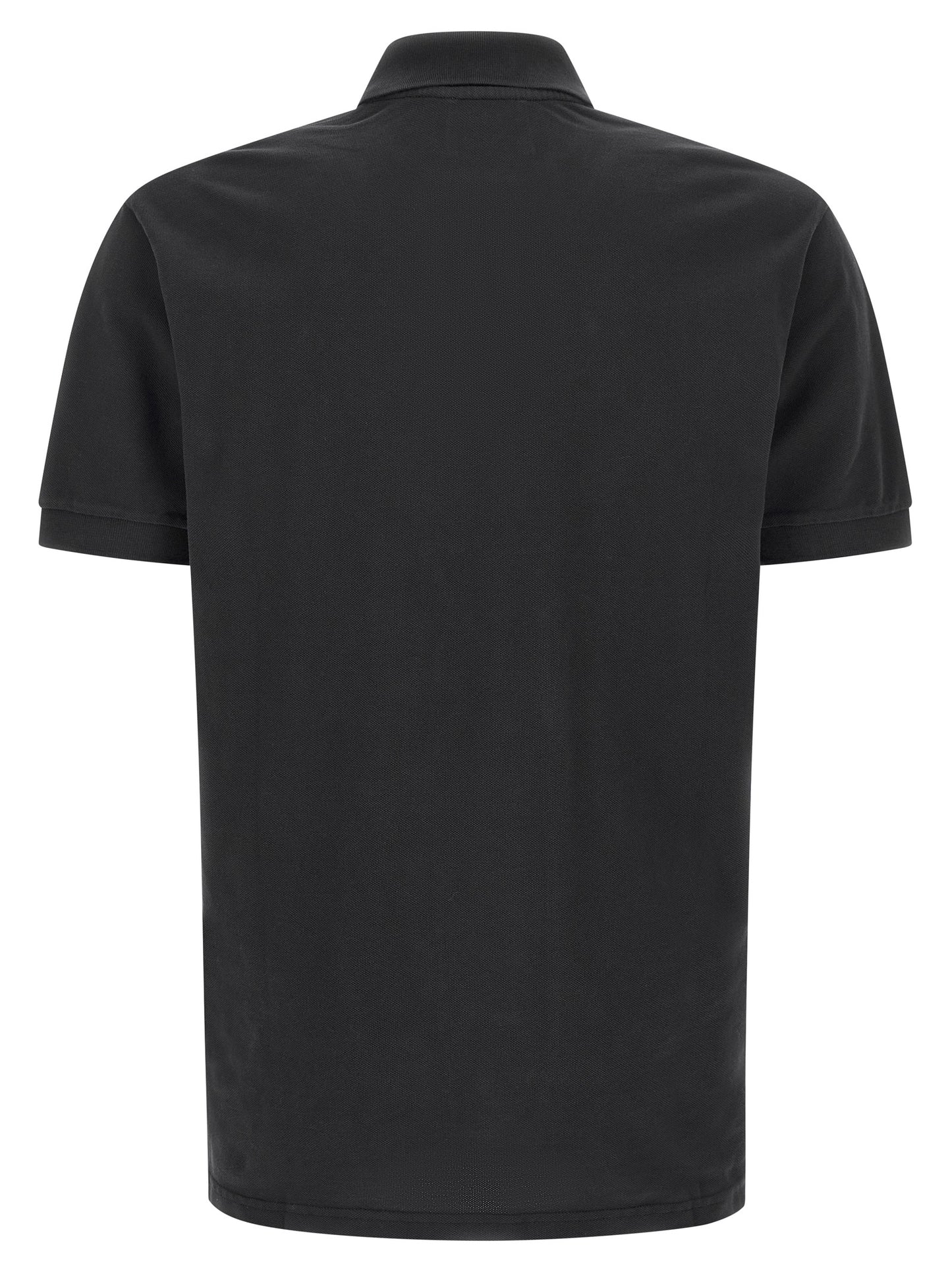Isabel Marant Black Cotton Polo Shirt
