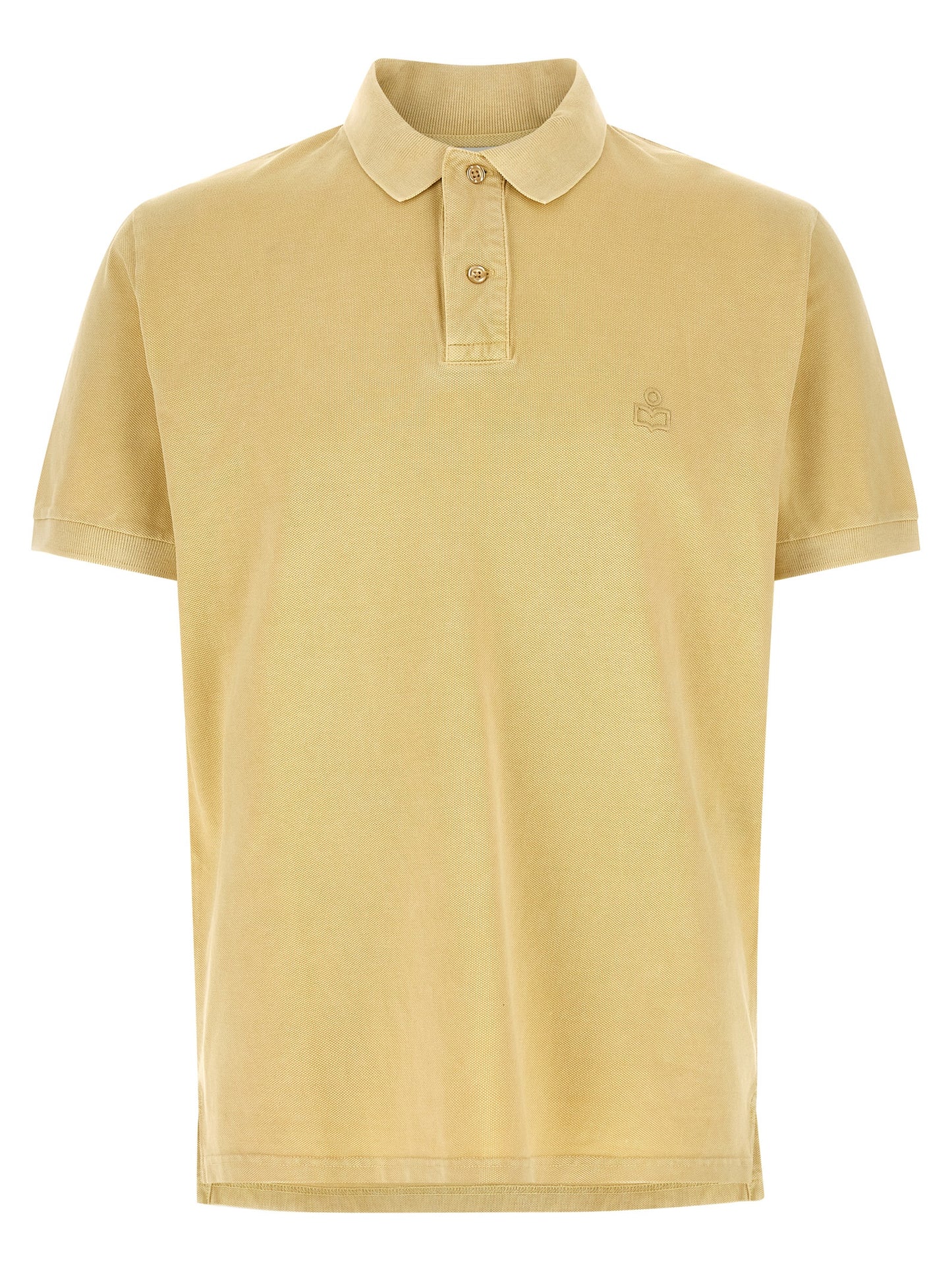 Isabel Marant Bicolor Cotton Polo Shirt