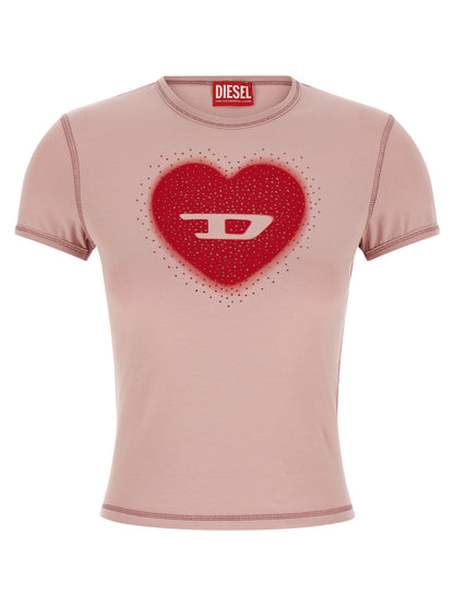 Diesel Multicolor Cotton T-Shirt