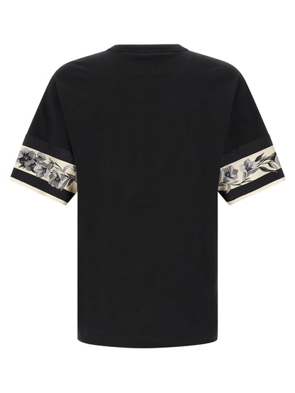 Dolce & Gabbana Black Cotton Long Sleeve T-Shirt