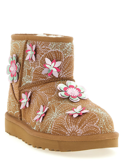 UGG Multicolor Leather Ankle Boots