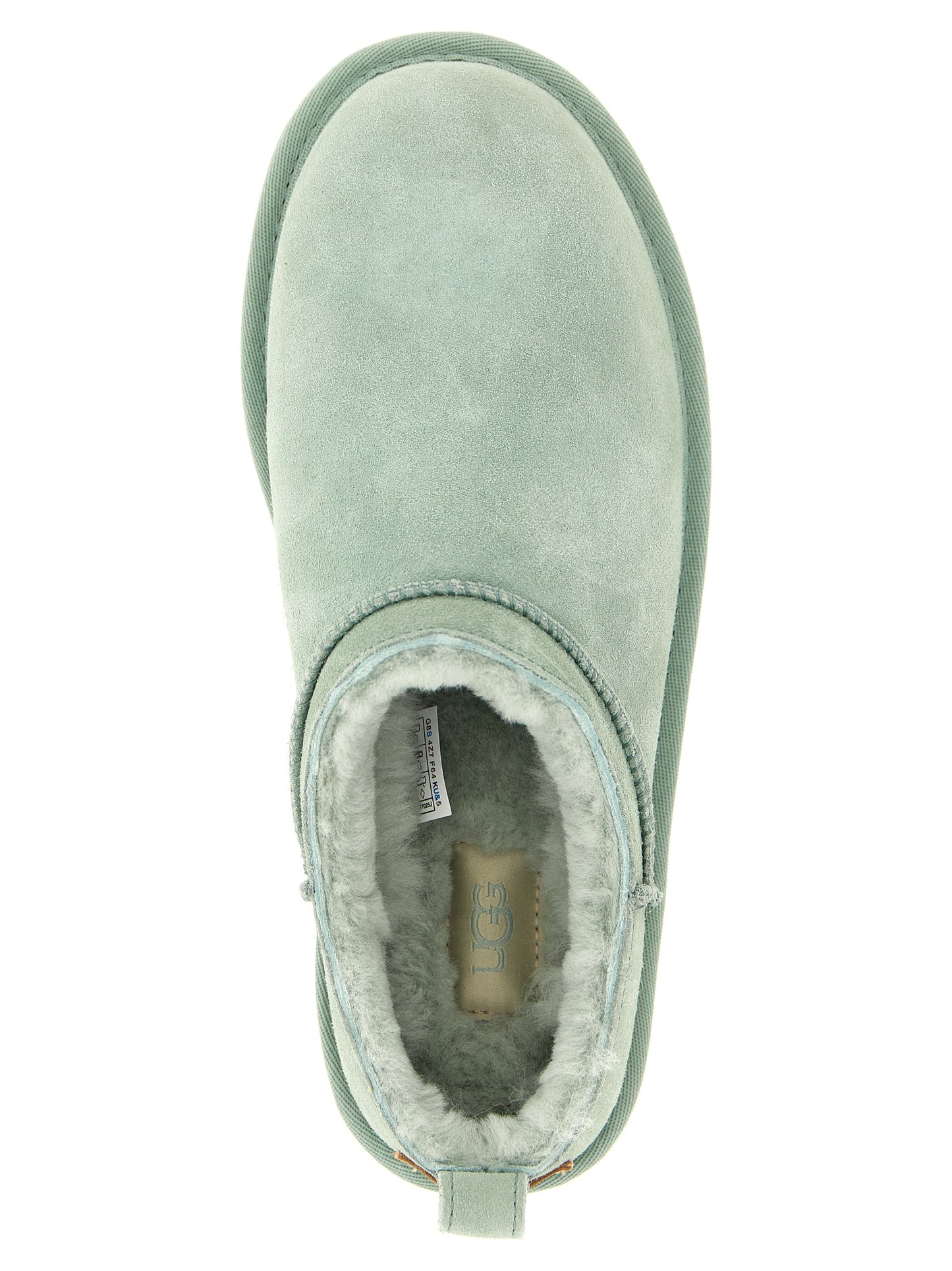 UGG Classic Micro Ankle Boots Green Suede – Authentic | HBPS Fashion