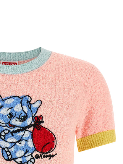 Kenzo Multicolor Cotton T-Shirt