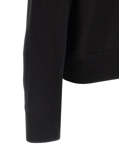 Hugo Boss Black Cotton Cardigan