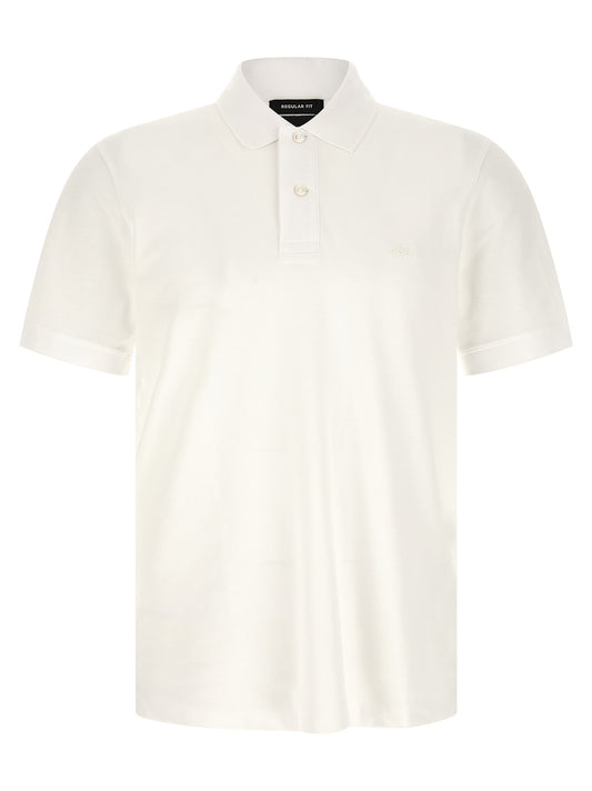 Hugo Boss Polo Shirt White Cotton – Authentic | HBPS Fashion
