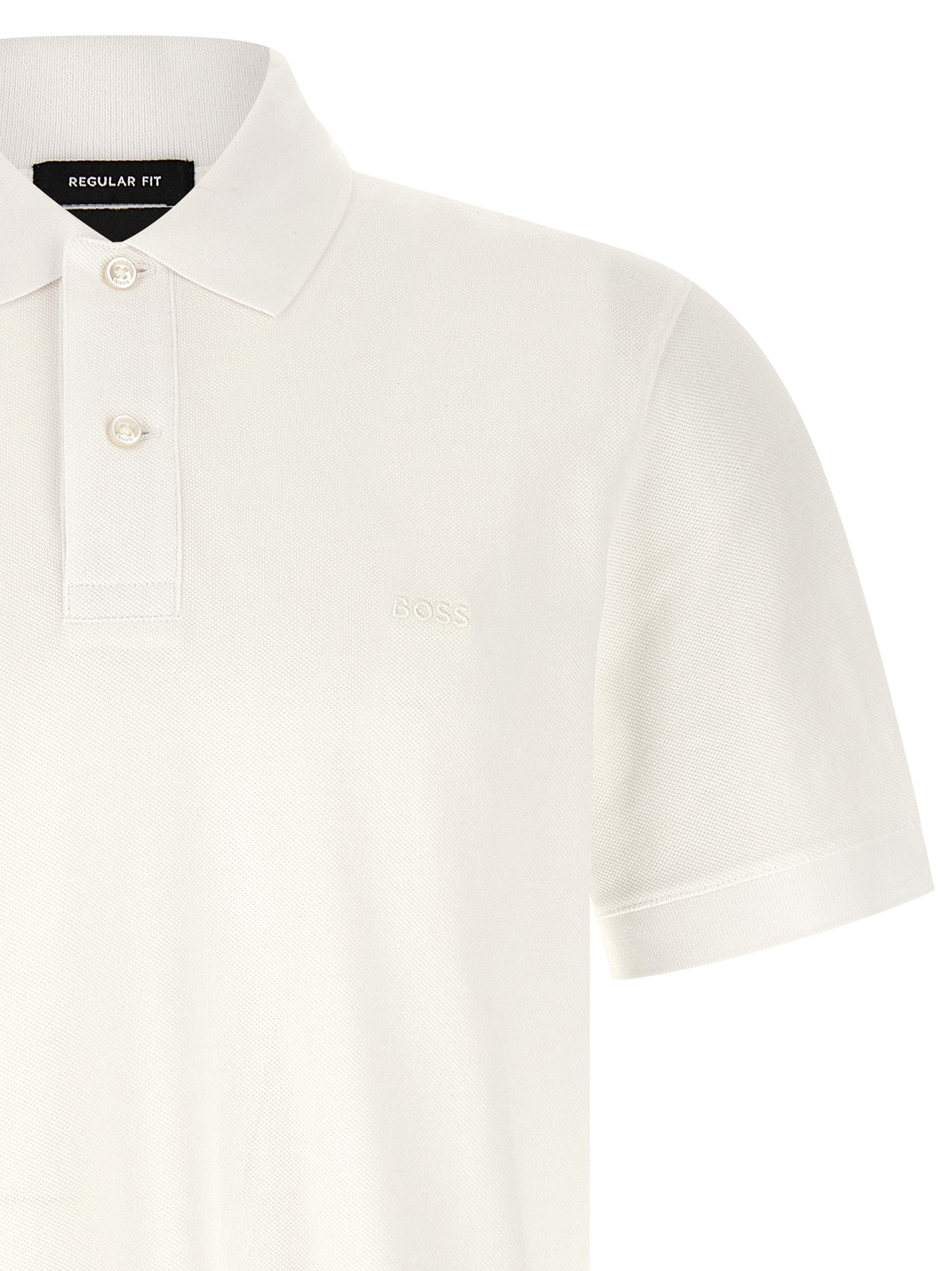 Hugo Boss Polo Shirt White Cotton – Authentic | HBPS Fashion