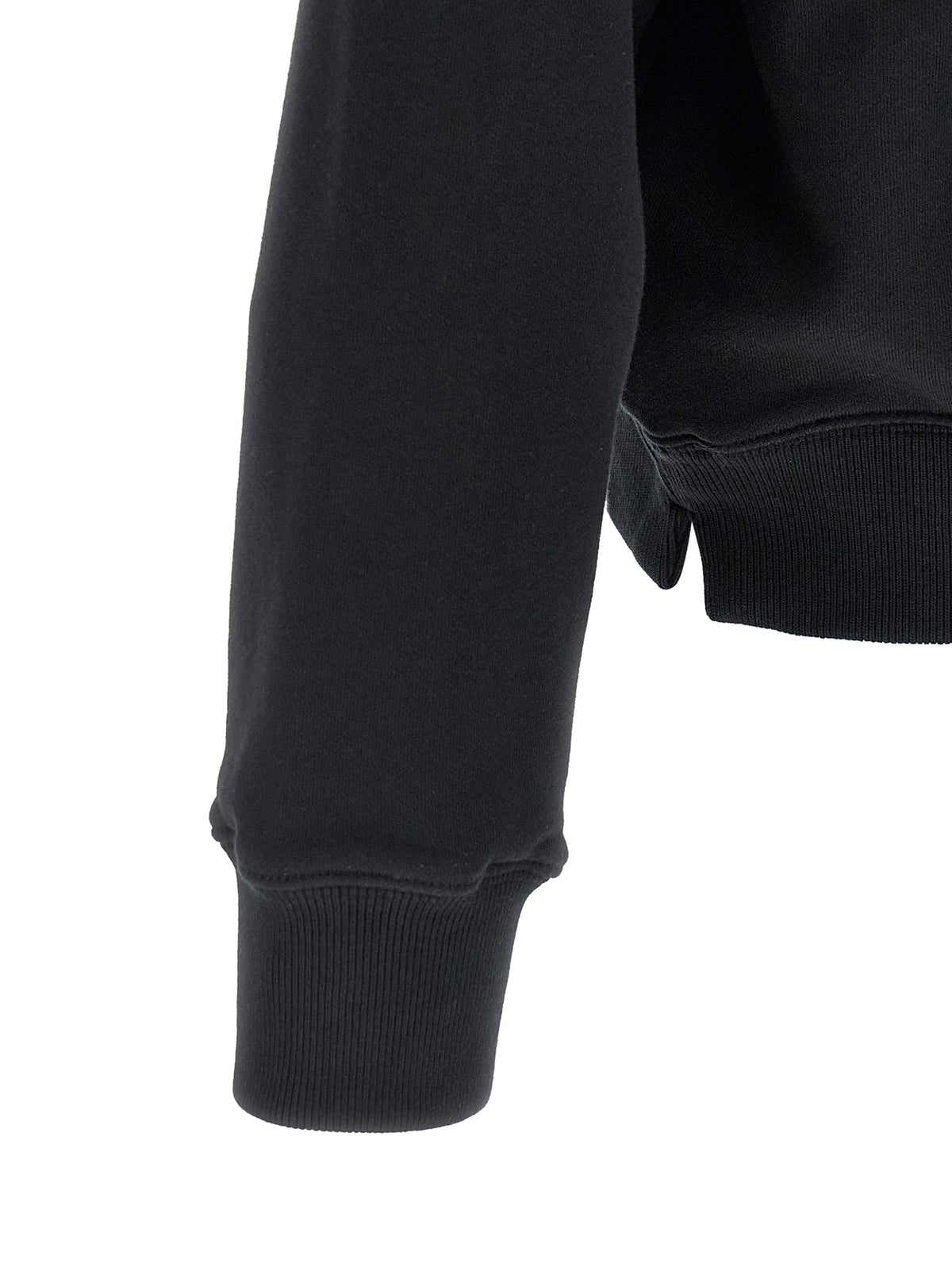 Sweat à capuche Off-White homme en coton noir – OF-330559