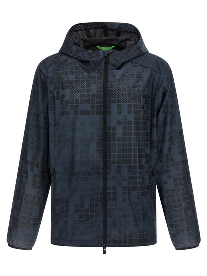 Hugo Boss Jump JT Windbreaker Blue Water-Repellent – Authentic | HBPS