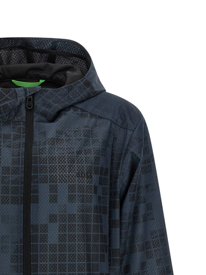 Hugo Boss Jump JT Windbreaker Blue Water-Repellent – Authentic | HBPS
