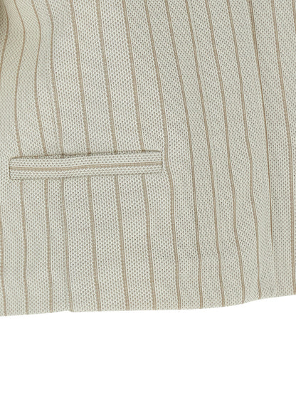 Max Mara Beige Cotton Full-Length Jacket