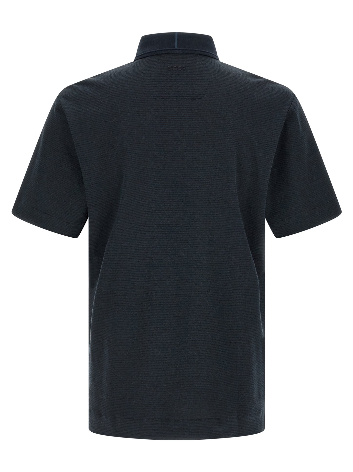 Hugo Boss Blue Cotton Polo Shirt