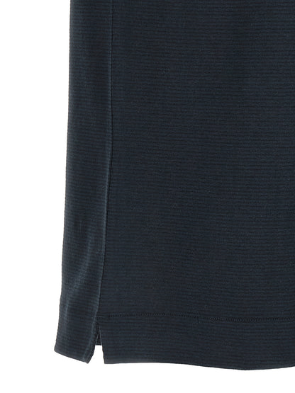 Hugo Boss Blue Cotton Polo Shirt