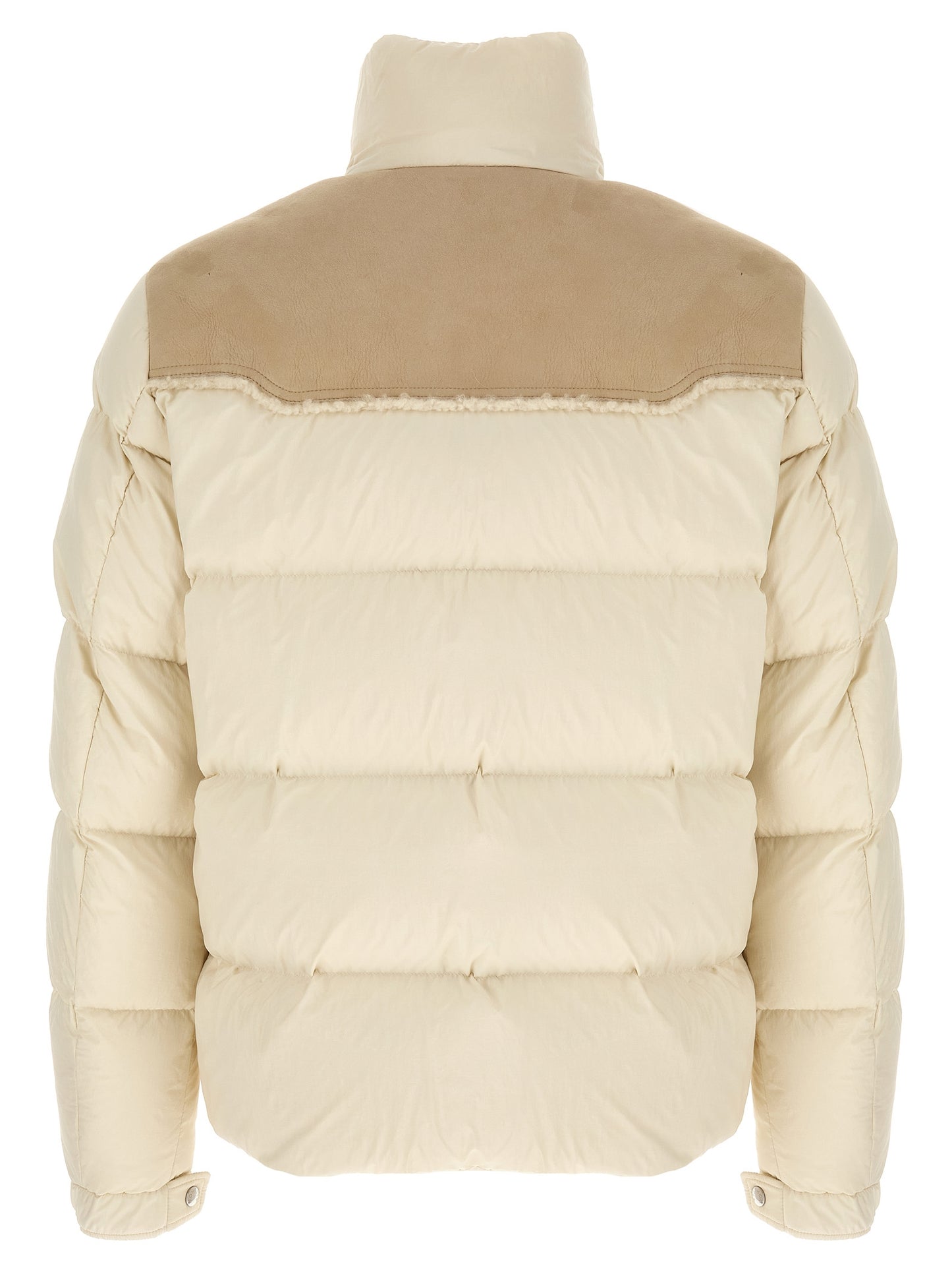 Moncler Beige Polyamide Full-Length Jacket