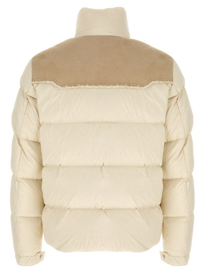 Moncler Beige Polyamide Full-Length Jacket