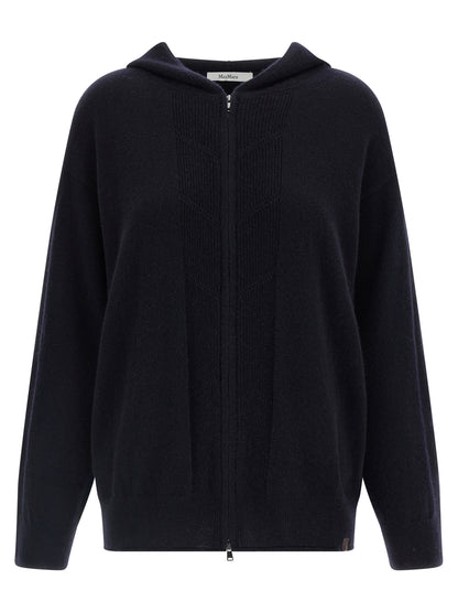 Max Mara Blue Cashmere Cardigan