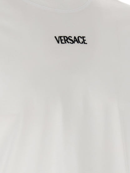 Versace White Cotton T-Shirt