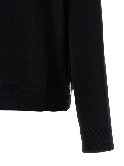 Balenciaga Bicolor Cotton Cardigan