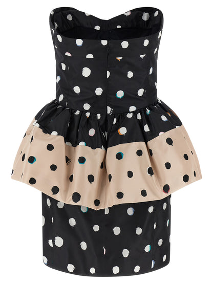 Fendi Black Silk Short Dress