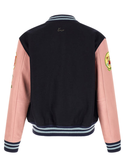 Bomber Kenzo homme en laine multicolore – KE-332858