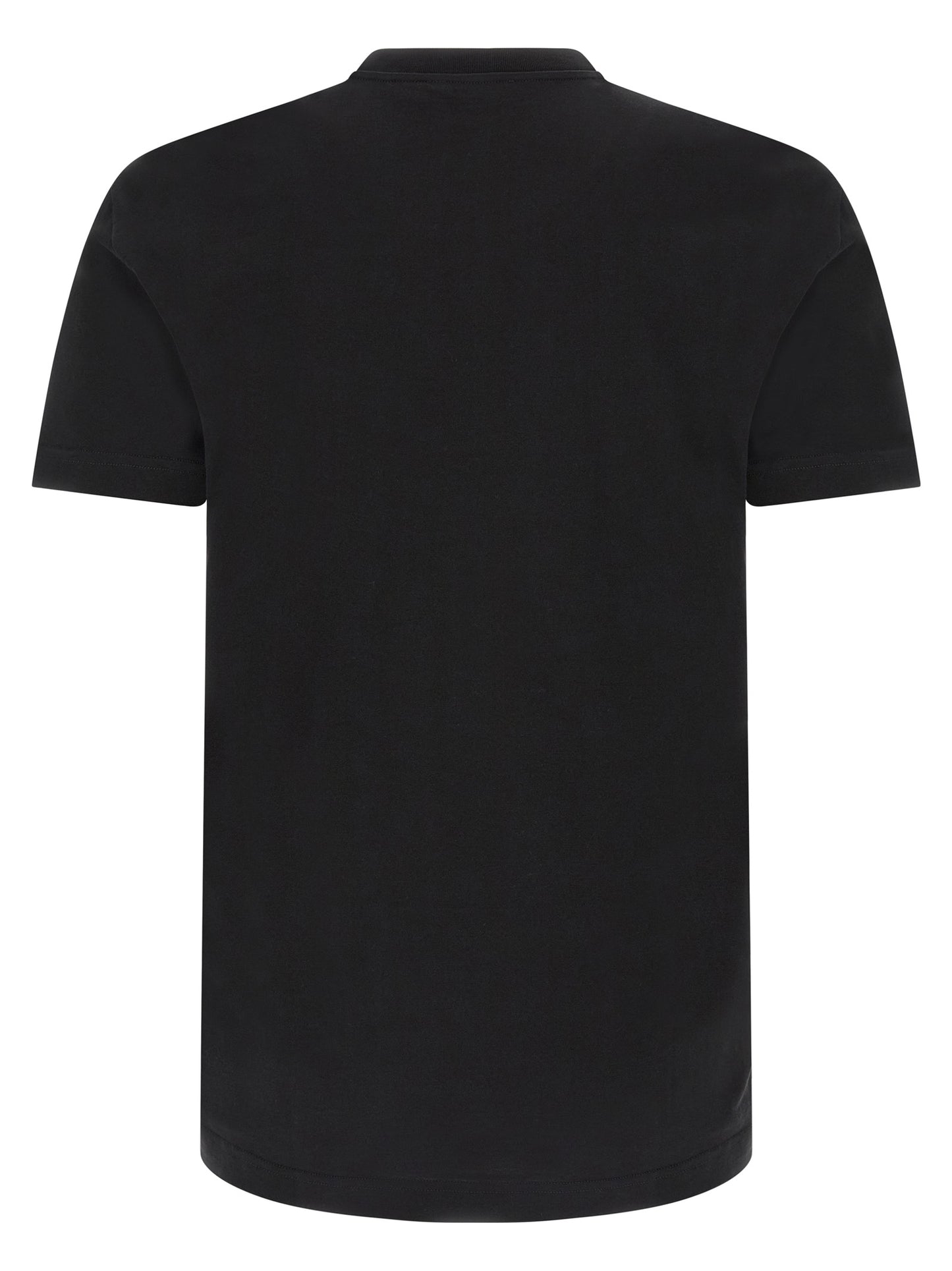 Dolce & Gabbana Black Cotton T-Shirt