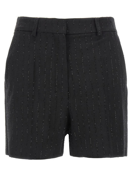 Bermuda Max Mara Siberia en laine vierge noire – MA-324211