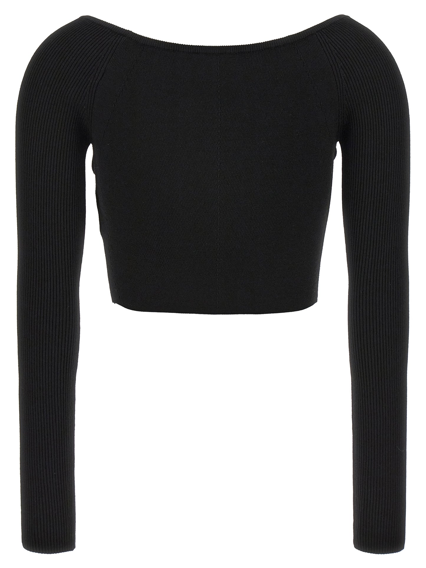Top Crop Diesel M-Vera-Ls Noir Viscose – Authentique | HBPS Fashion