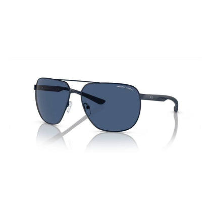 Lunettes de Soleil Armani Exchange AX2047S Gris Métal Homme – Authentique | HBPS Fashion