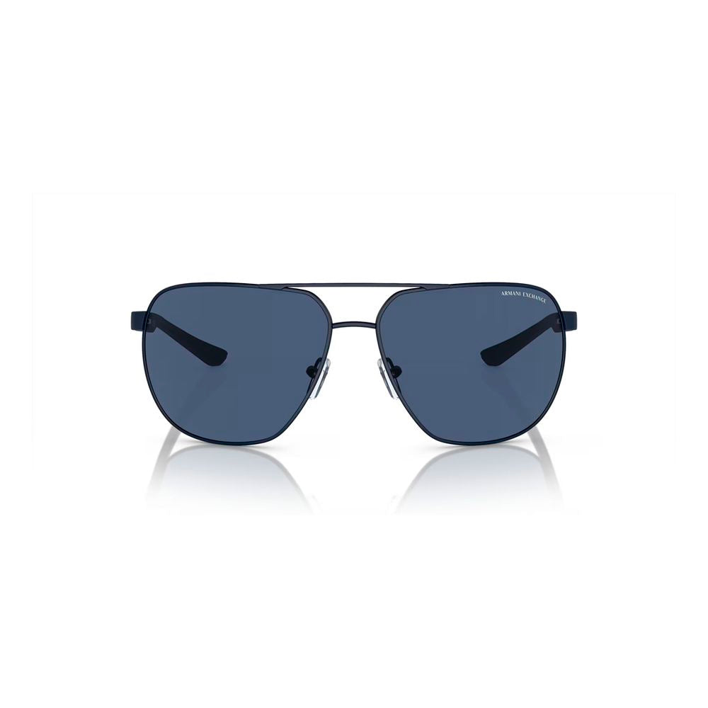 Lunettes de Soleil Armani Exchange AX2047S Gris Métal Homme – Authentique | HBPS Fashion