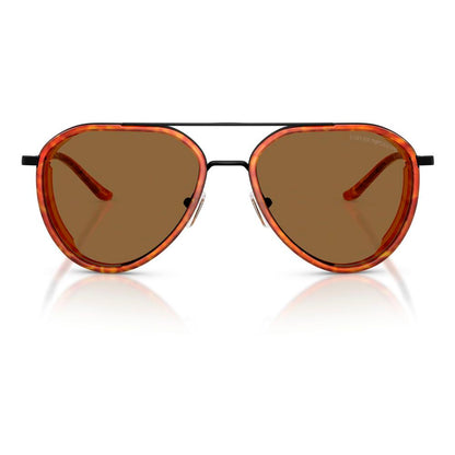Emporio Armani Black Metal Sunglasses