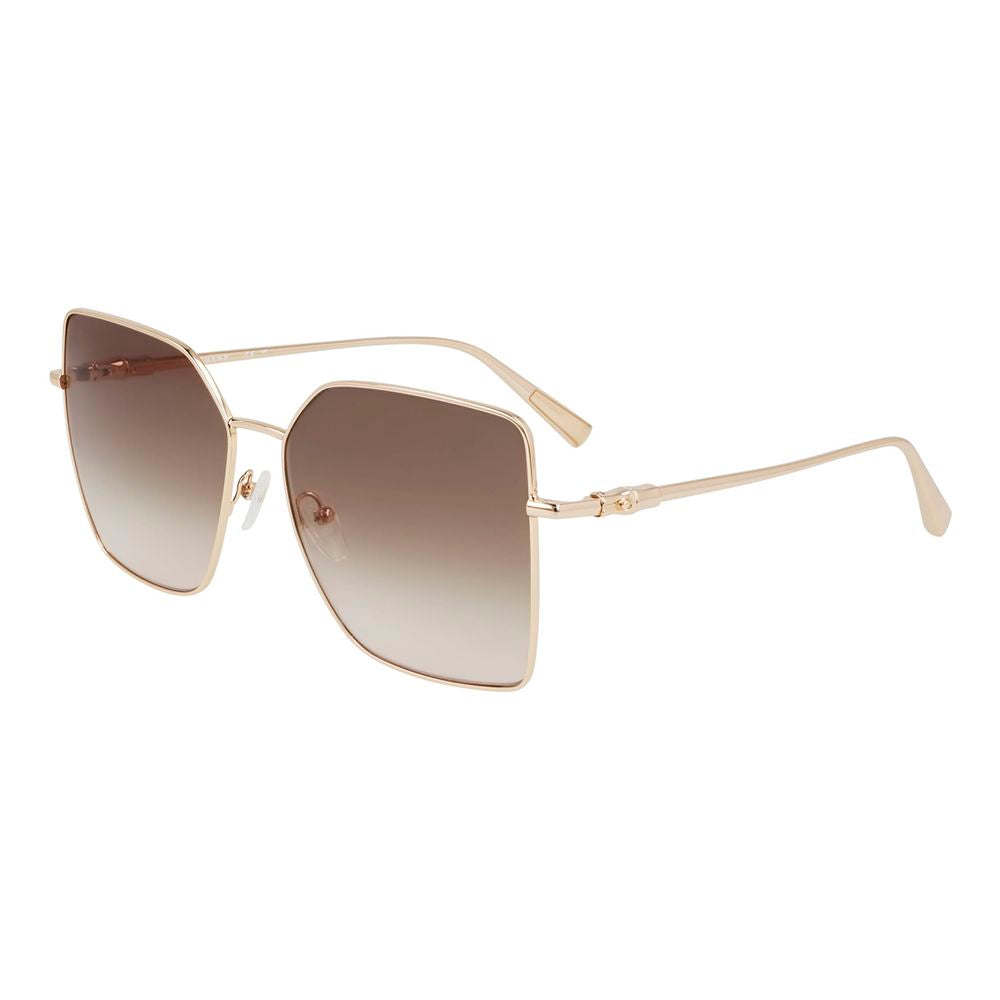 Lunettes de Soleil Longchamp LO173S Doré Métal Femme – Authentique | HBPS Fashion