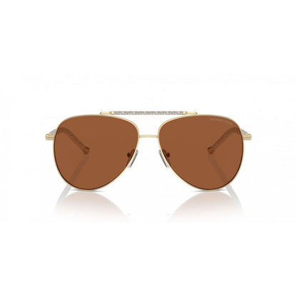Michael Kors Gold Metal Sunglasses