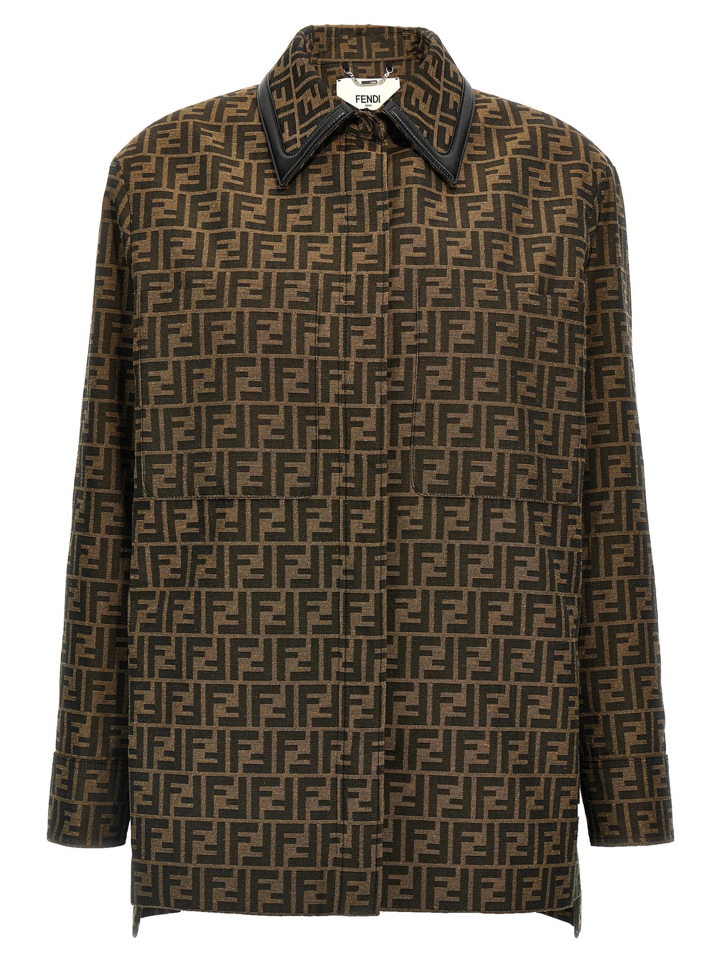 Veste Fendi FF Logo Marron – Authentique | HBPS Fashion
