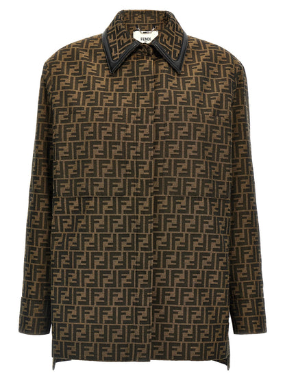 Veste Fendi FF Logo Marron – Authentique | HBPS Fashion
