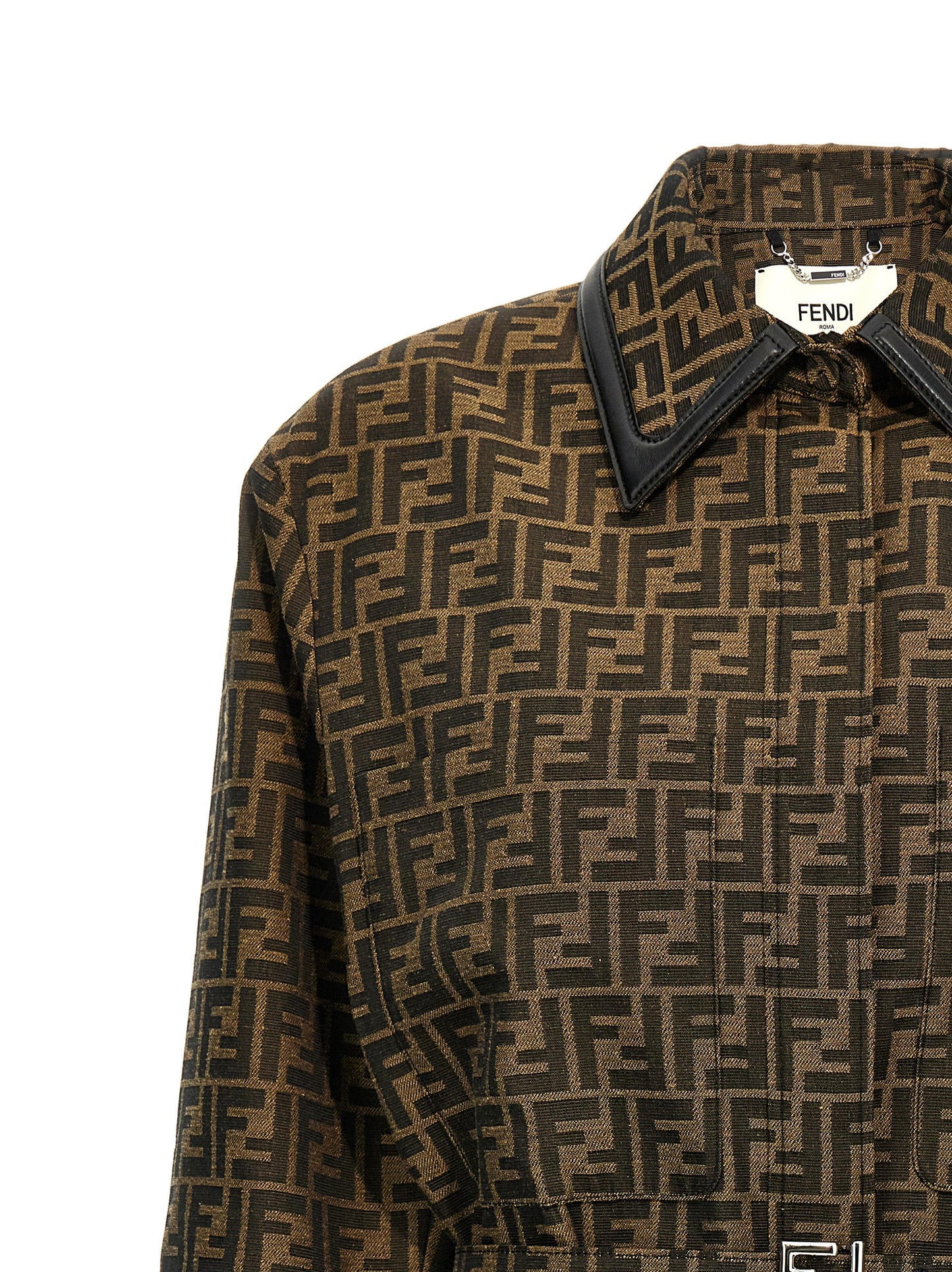 Veste Fendi FF Logo Marron – Authentique | HBPS Fashion
