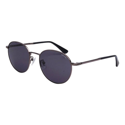 Police Gray Metal Sunglasses
