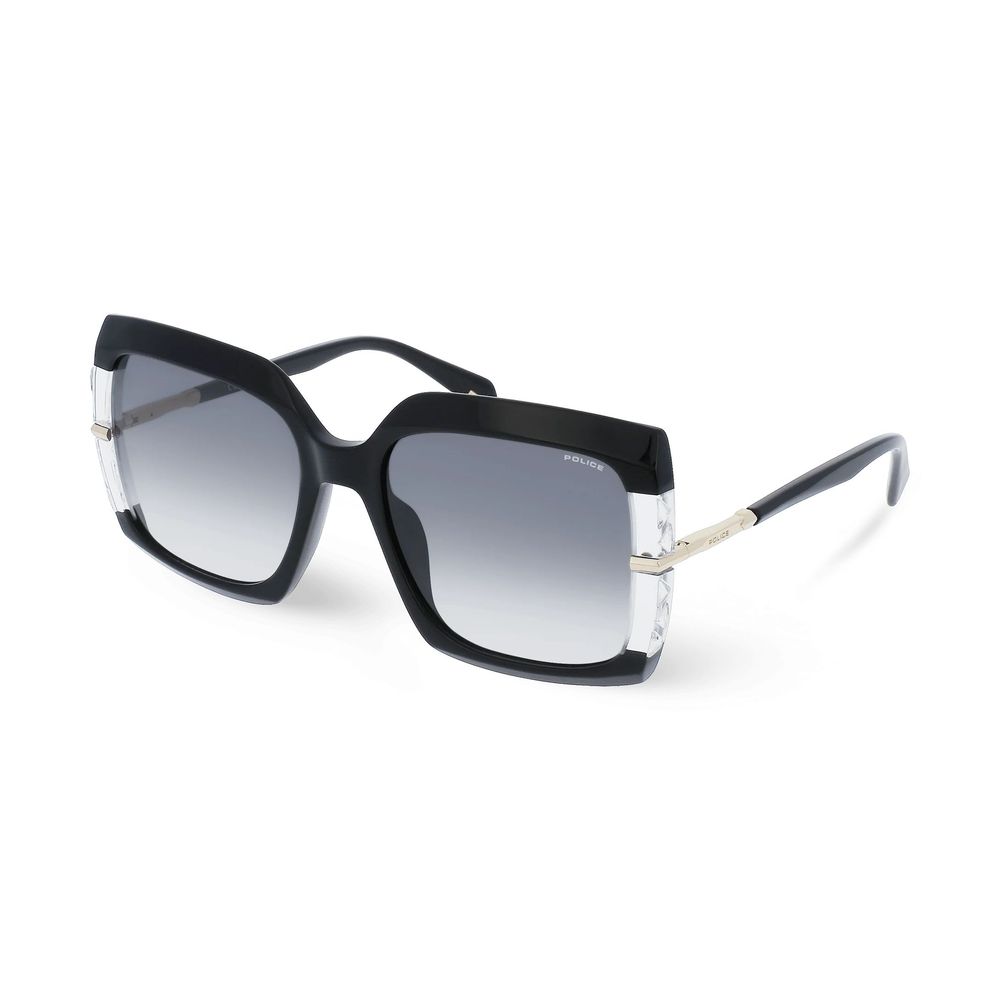 Lunettes de Soleil Police SPLG23M Noir Acétate Femme – Authentique | HBPS Fashion