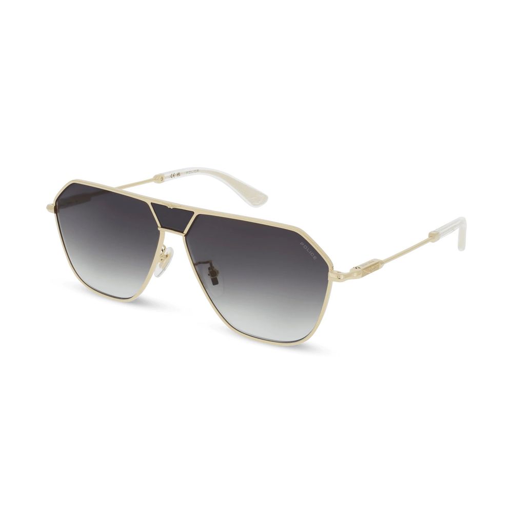 Lunettes de Soleil Police SPLL89 Doré Verres Dorés Homme – Authentique | HBPS Fashion