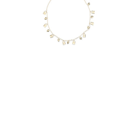 Collier Chloé Mini Paddington Doré Laiton – Authentique | HBPS Fashion