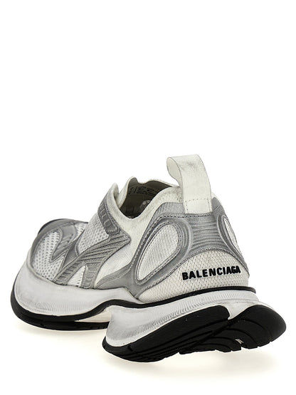 Balenciaga Gray Polyester Athletic Sneakers