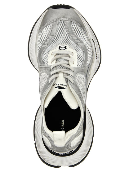 Balenciaga Gray Polyester Athletic Sneakers