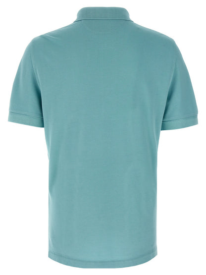 Tom Ford Blue Cotton Polo Shirt