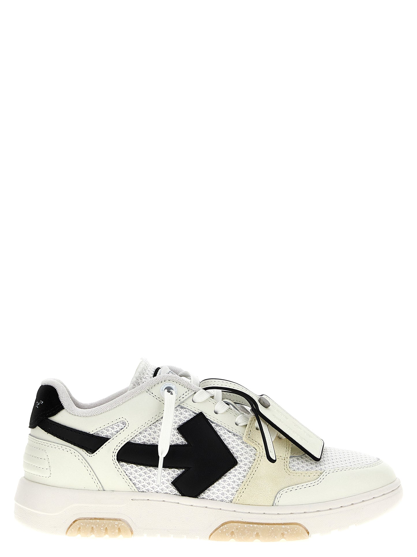 Off-White Slim Out Of Office – Sneakers Homme Blanc & Noir | HBPS Fashion