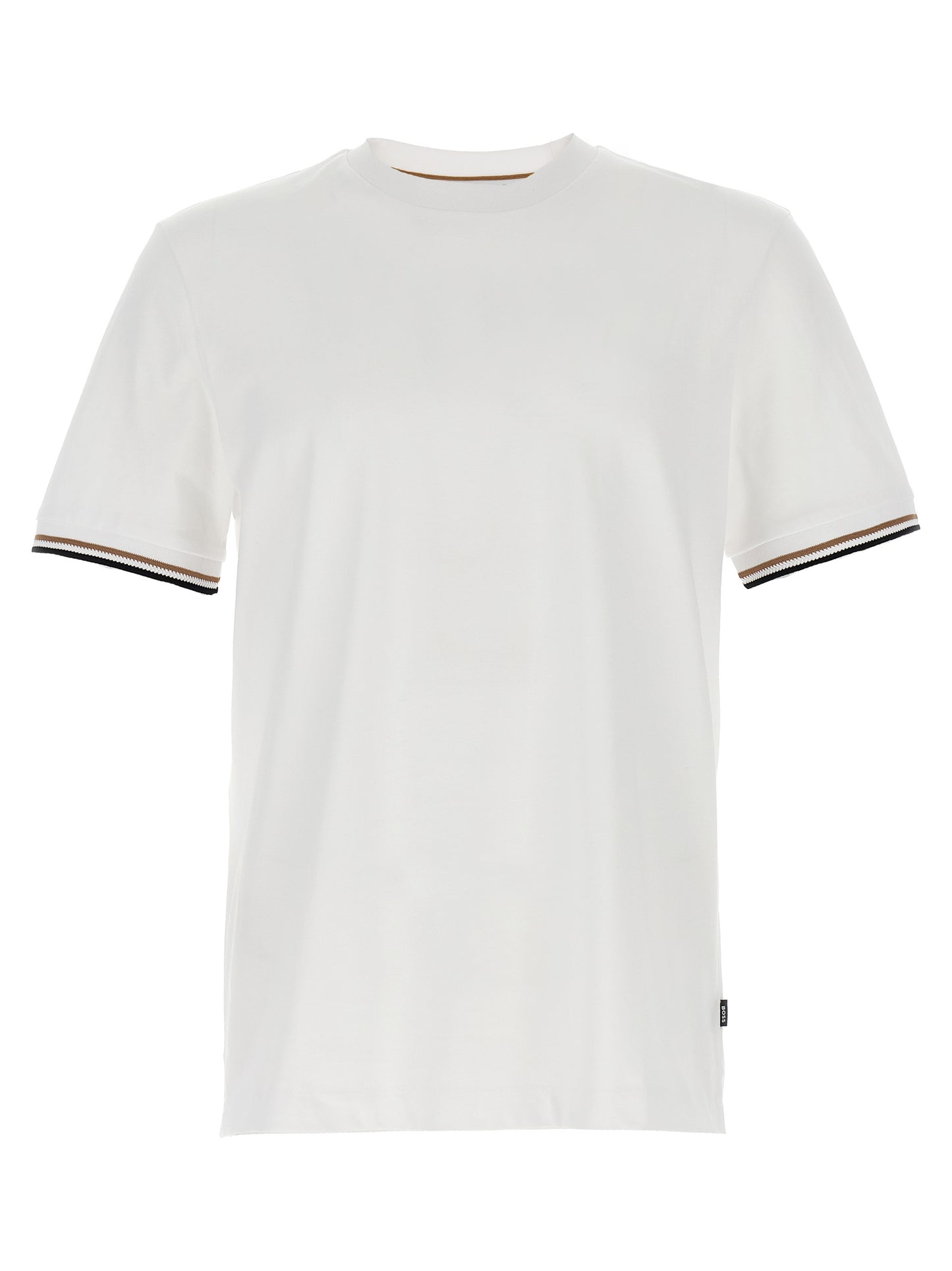 Hugo Boss White Cotton T-Shirt