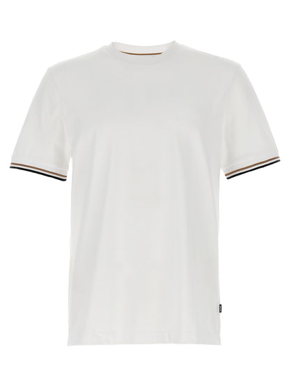 Hugo Boss White Cotton T-Shirt