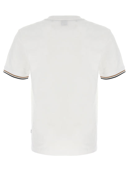 Hugo Boss White Cotton T-Shirt