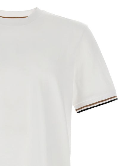 Hugo Boss White Cotton T-Shirt
