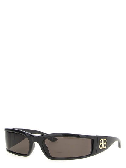 Balenciaga Black Polyamide Sunglasses