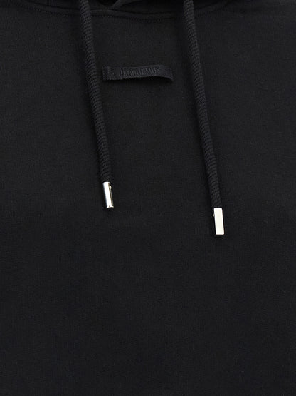 Jacquemus Black Cotton Hoodie