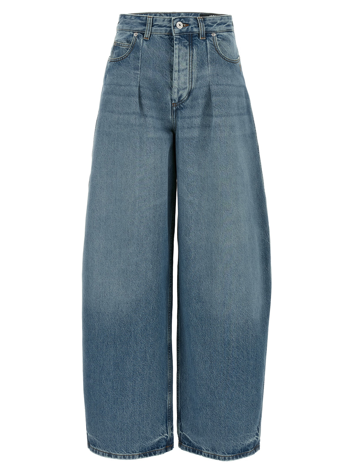 Jean Jacquemus femme Le De-Nimes Ovalo en coton bleu clair – JA-315474