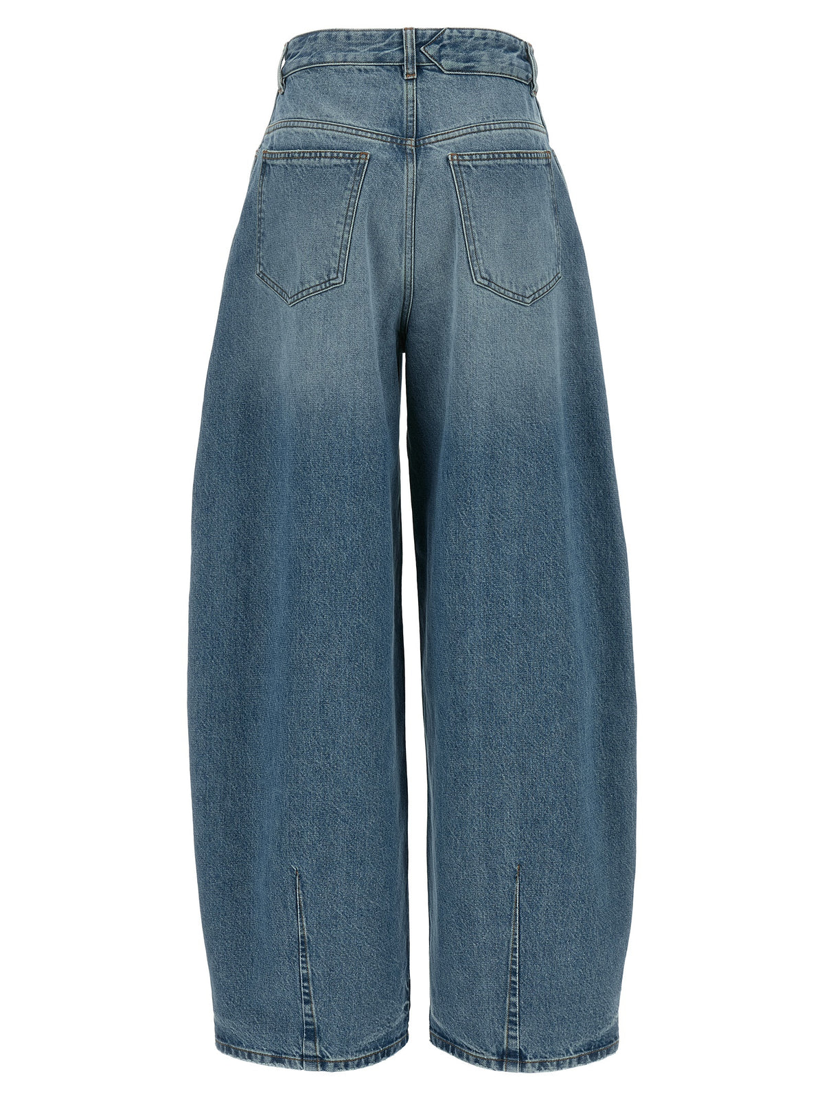 Jean Jacquemus femme Le De-Nimes Ovalo en coton bleu clair – JA-315474